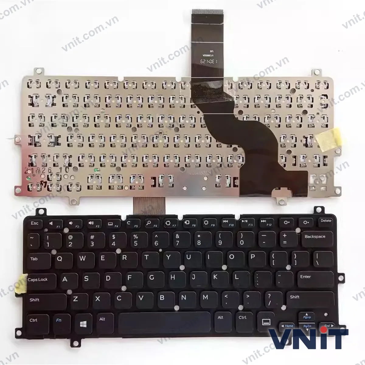 Bàn phím Laptop Dell Inspiron 11 3000 3152 3153 3157 3158 2-in-1 (Màu đen)