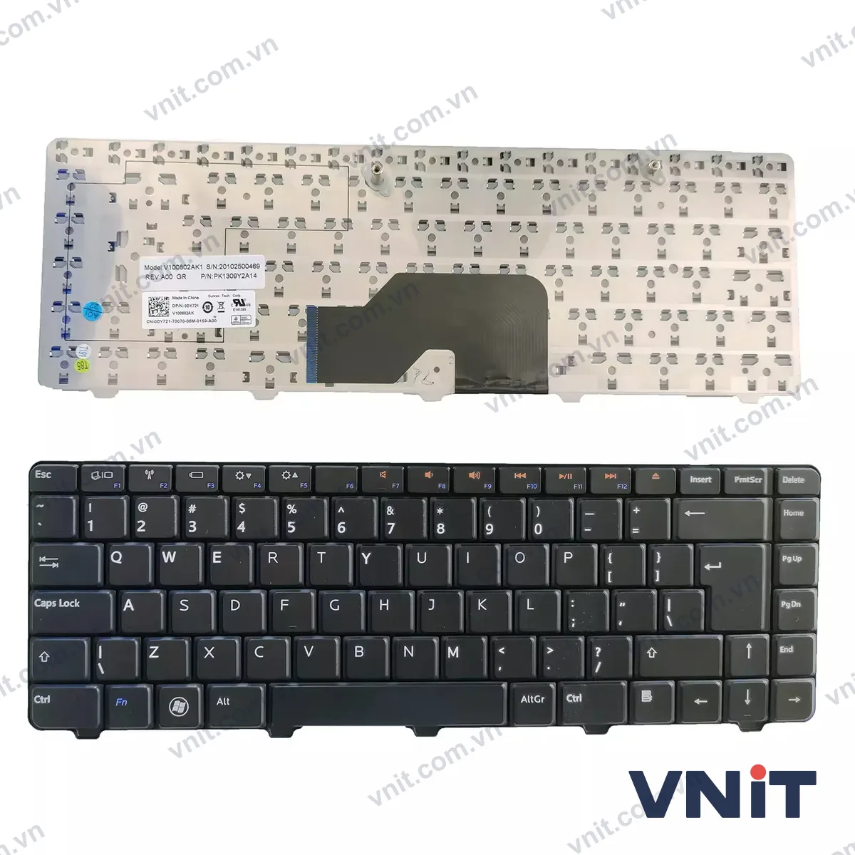 Bàn phím Laptop Dell Inspiron 1370 13z HC1J0 OHC1J0 P06S