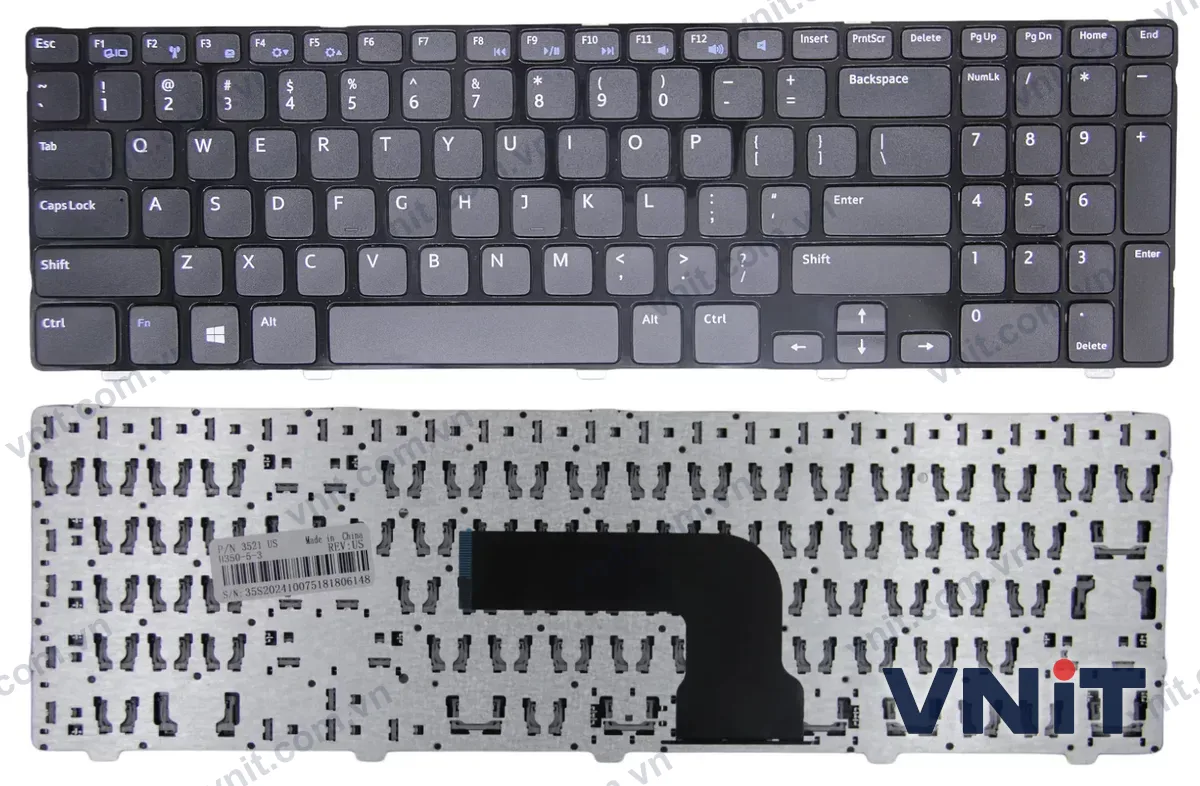 Bàn phím Laptop Dell Inspiron 15R M531R 5521 3521 2521 5528 2528 3328 5537 P28F 5535 OEM