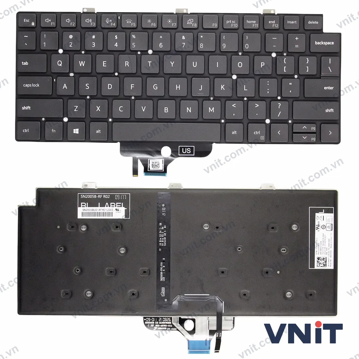 Bàn phím Laptop Dell Latitude 13-7320 5320 P133G (Có đèn nền)