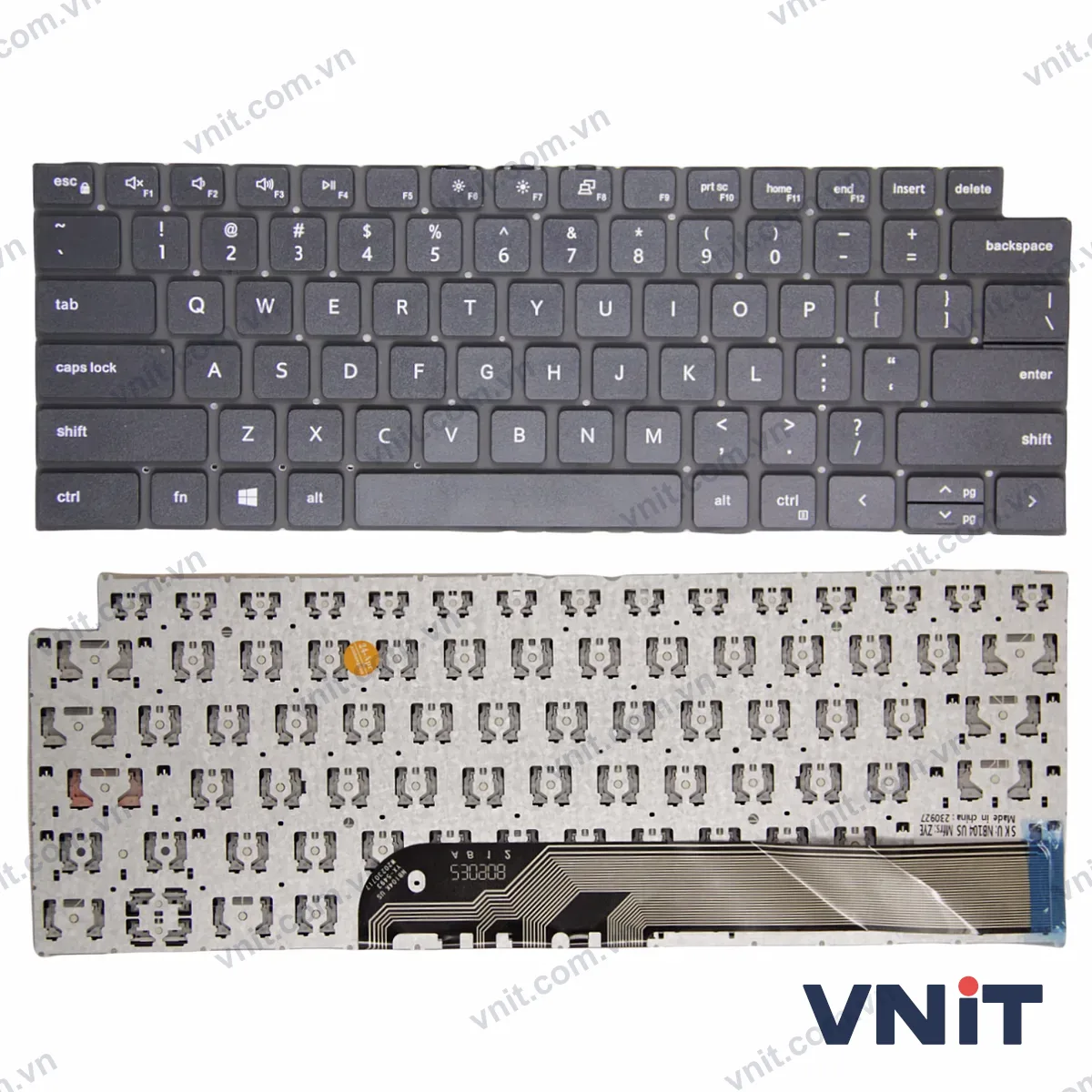 Bàn phím Laptop Dell Latitude 3320 3330 3420 3430, Inspiron 7415 7420 7425 2-in-1 OEM (Màu đen)