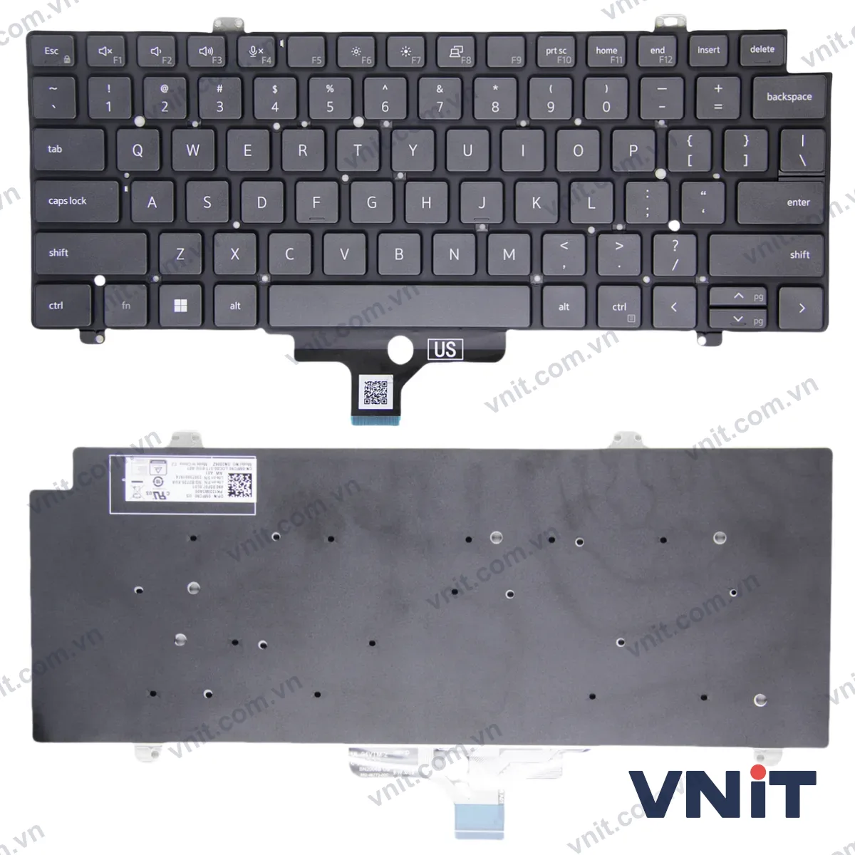 Bàn phím Laptop Dell Latitude 5420 5421 5430 5431 7420 7430 7520 7530 (Màu đen)