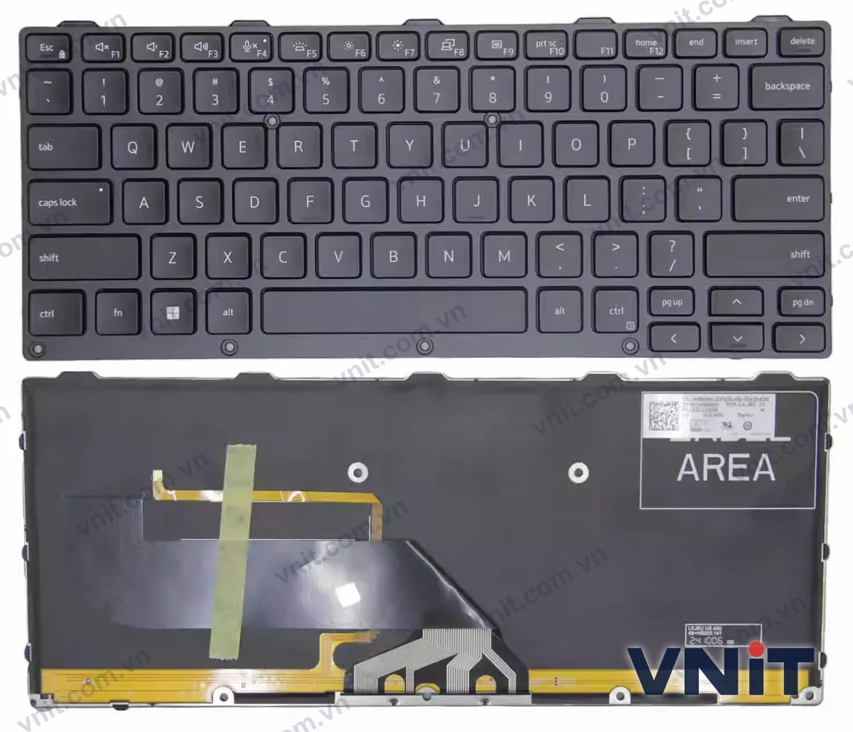 Bàn phím Laptop Dell Latitude Rugged 7204 7404 7414 5204 5404 5414 5420 5424 7214 7424, Rugged Extreme (Có đèn nền)