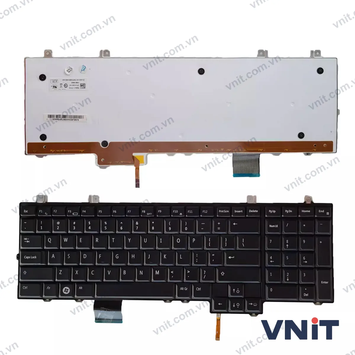Bàn phím Laptop Dell Studio 1735 1736 1737 PP31L (Có đèn nền)