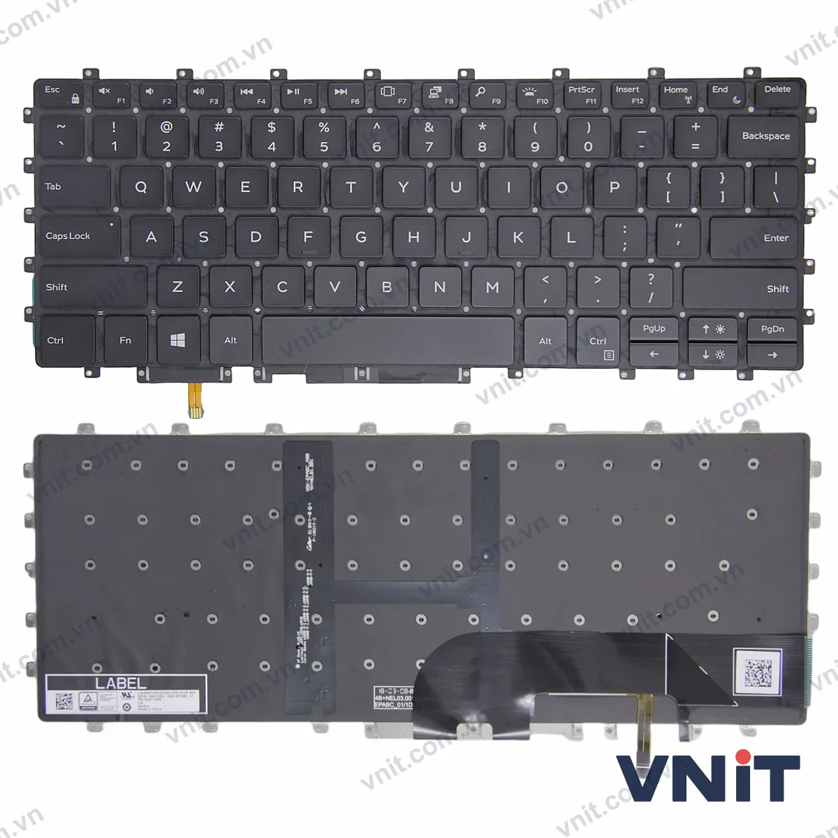 Bàn phím Laptop Dell XPS 15 9575 P73F 2-in-1 (Có đèn nền)