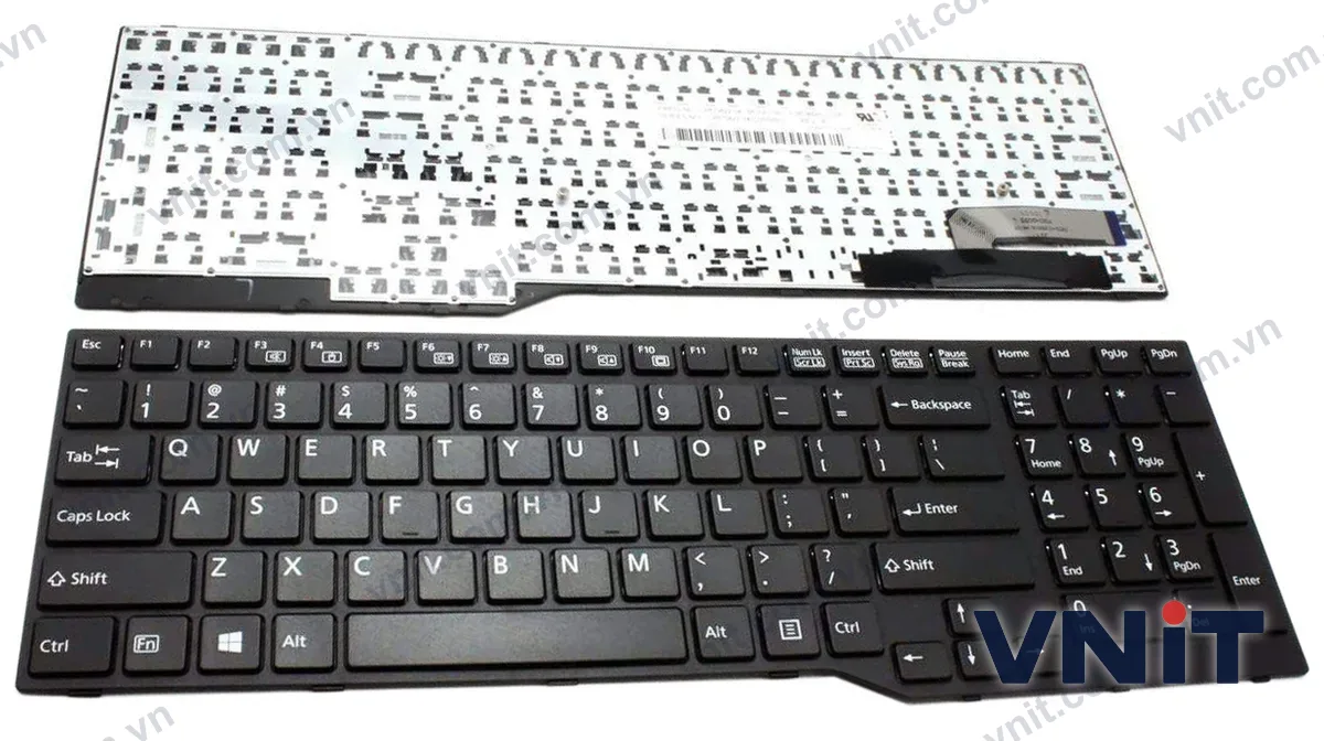 Bàn phím Laptop Fujistu E753, E754, E756, E554, E556, E557, H730, H760, H770 (Màu đen)