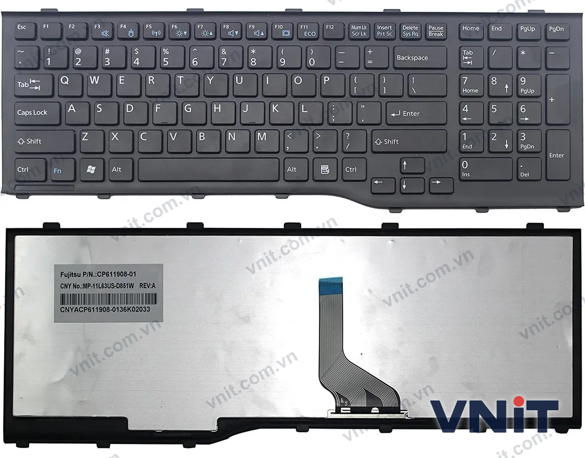 Bàn phím Laptop Fujitsu AH532, A532, N532, NH532, AH552