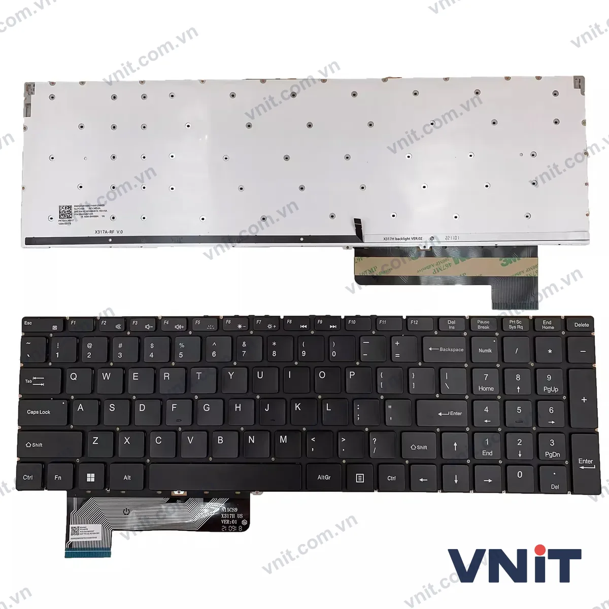 Bàn phím Laptop Gateway GWTN156-1 GWTN156-4 GWTN156-5BL (Có đèn nền)
