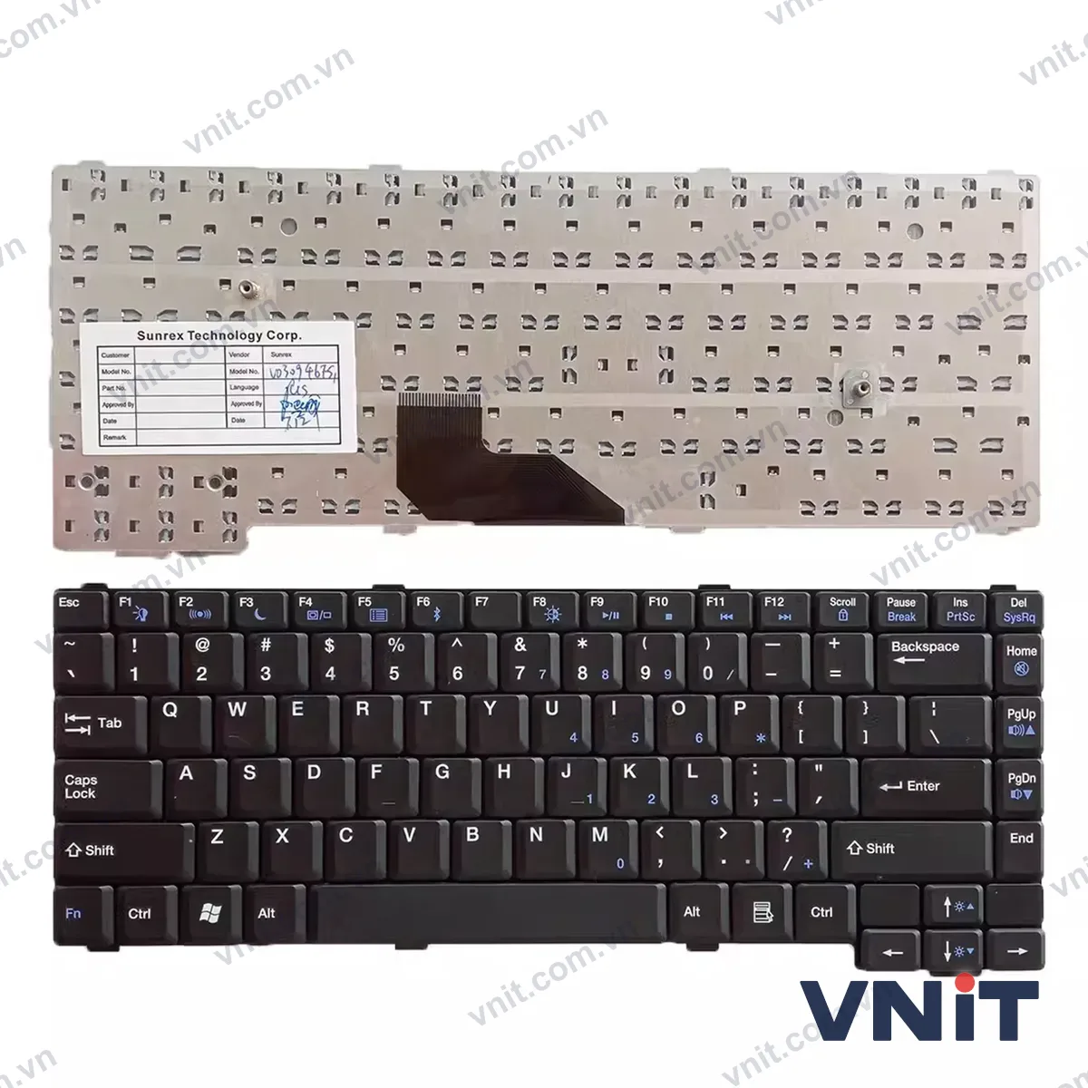 Bàn phím Laptop Gateway M460 M465 NX560X