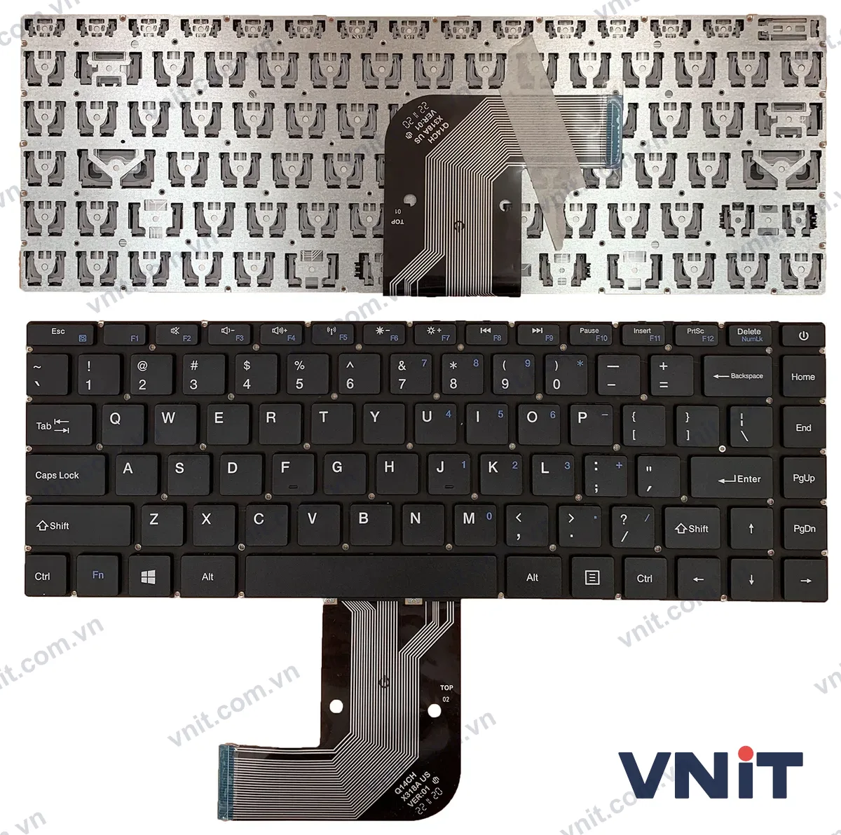 Bàn phím Laptop GATEWAY MB3181004 Q14CH X318A (Màu đen)
