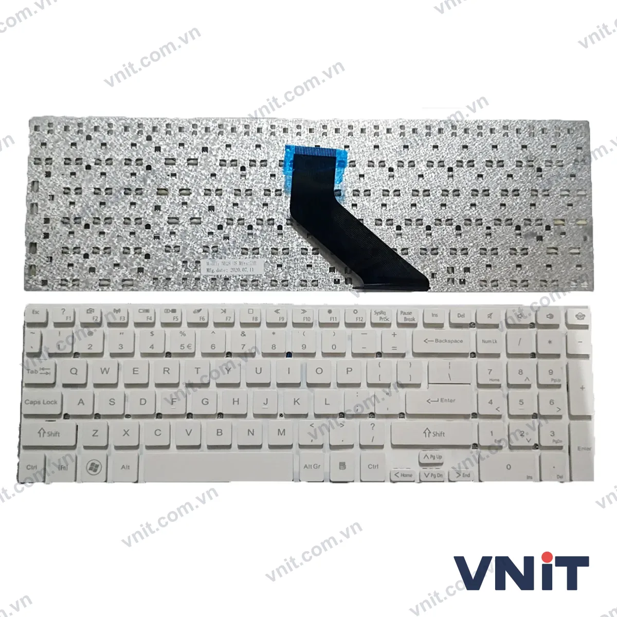 Bàn phím Laptop Gateway NV55S NV55S02U NV55S03U NV55S04U NV55S17 (Màu trắng)