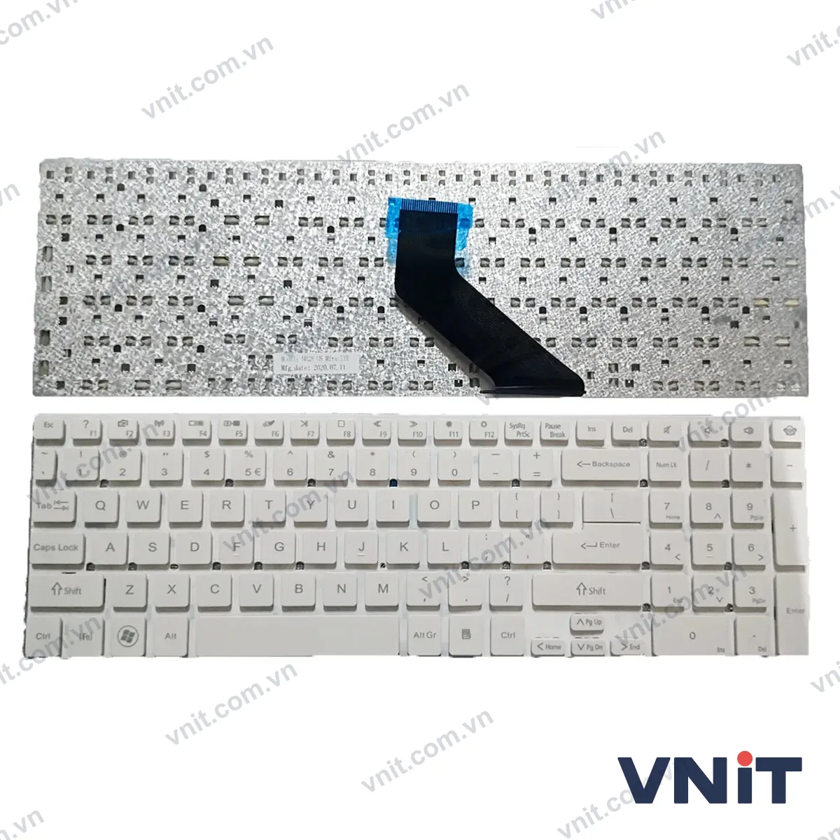 Bàn phím Laptop Gateway NV55S NV57H NV75S NV77H NV55S05u NV55S04u (Màu trắng)