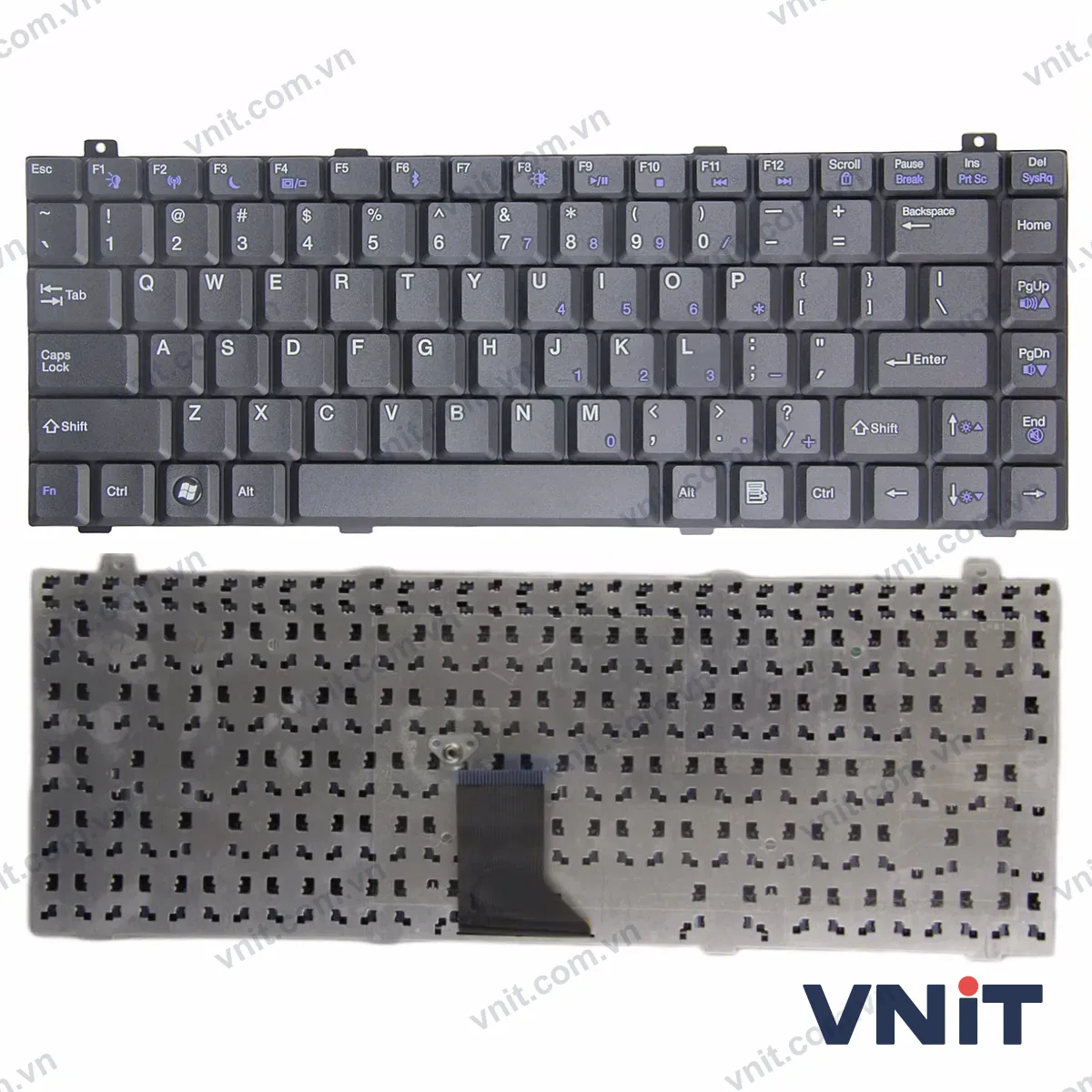 Bàn phím Laptop Gateway T6319C T6822C W359I W350J W3501 W350I (Màu đen)