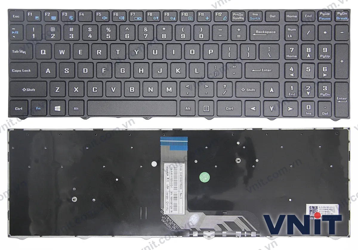 Bàn phím Laptop GIGABYTE Gaming G5 KC G7 KC A5 K1 AORUS RC45 (Màu đen)