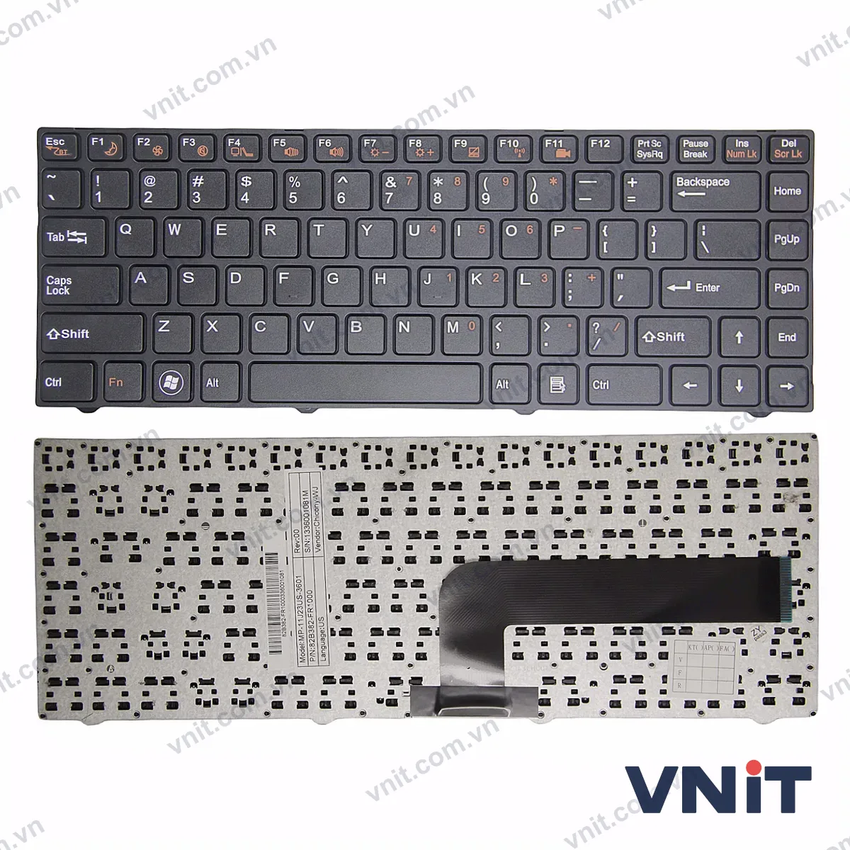 Bàn phím Laptop Haier X3 X3T