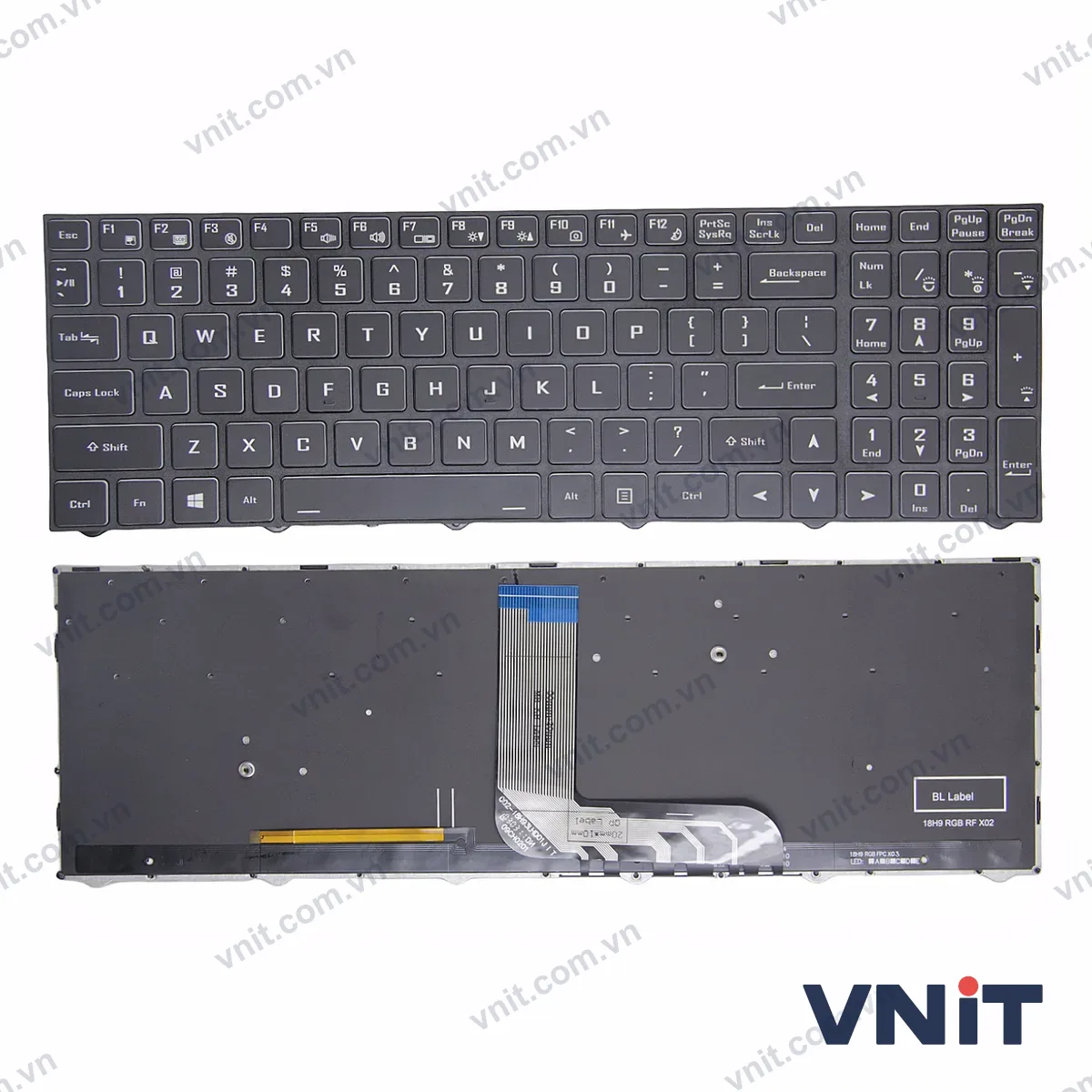 Bàn phím Laptop Hasee ZX8 TX6 Z7-CT5NA Z7-CT7NA Z7-CT7GS GX9 GX8 TX9 CT7DK Z10-CU7PF (Có đèn nền)