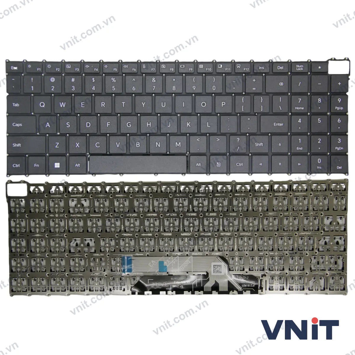 Bàn phím Laptop Honor MagicBook BRI-721 BRG-761 BRB-X (Màu đen)