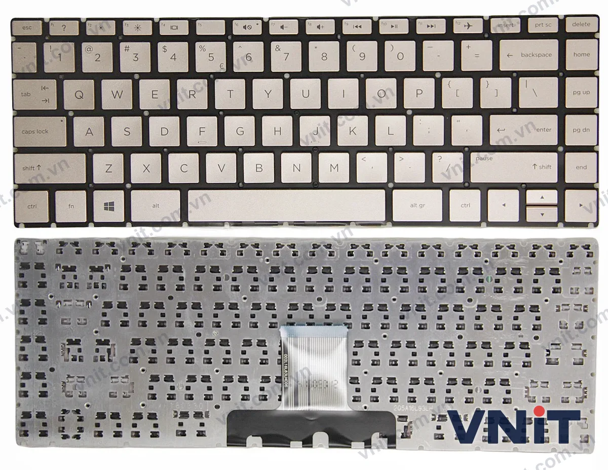 Bàn phím Laptop HP 14-CK 14T-CK 14CD 14M-CD 14Q-CD 14T-CD 14-CD 14-CF 14S-CF 14T-CF (Màu vàng)