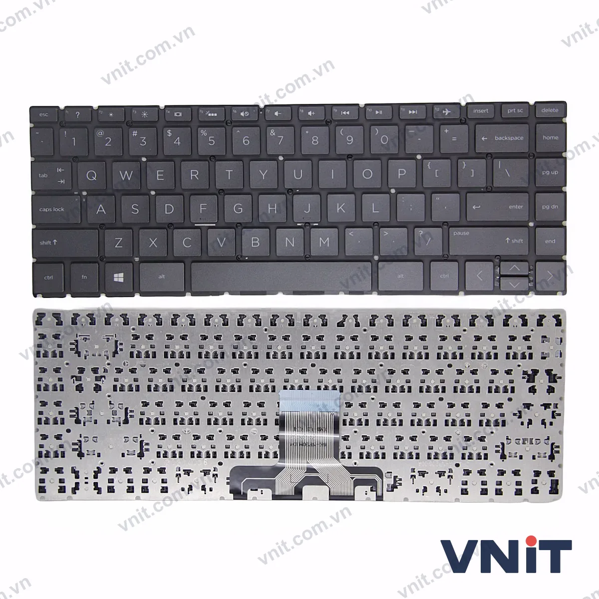 Bàn phím Laptop HP 14-CK 14T-CK 14CD 14M-CD 14Q-CD 14T-CD 14-CD 14-CF 14S-CF 14T-CF OEM (Màu đen)