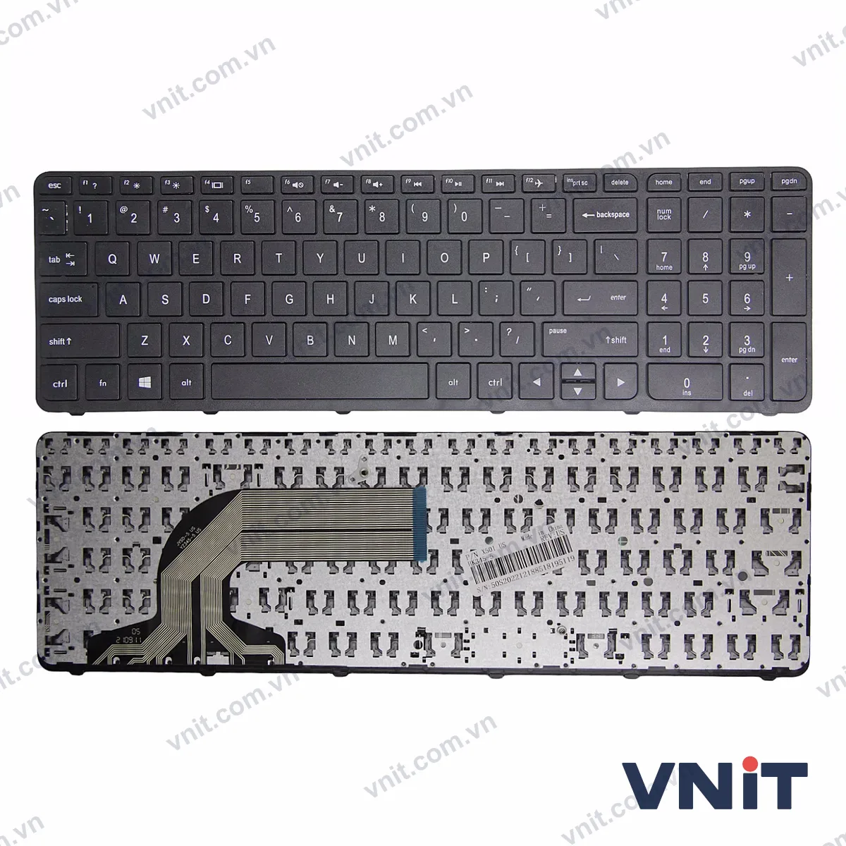 Bàn phím Laptop HP 15-D C113 15-H 250 255 G3 256 G3 C117 frame OEM