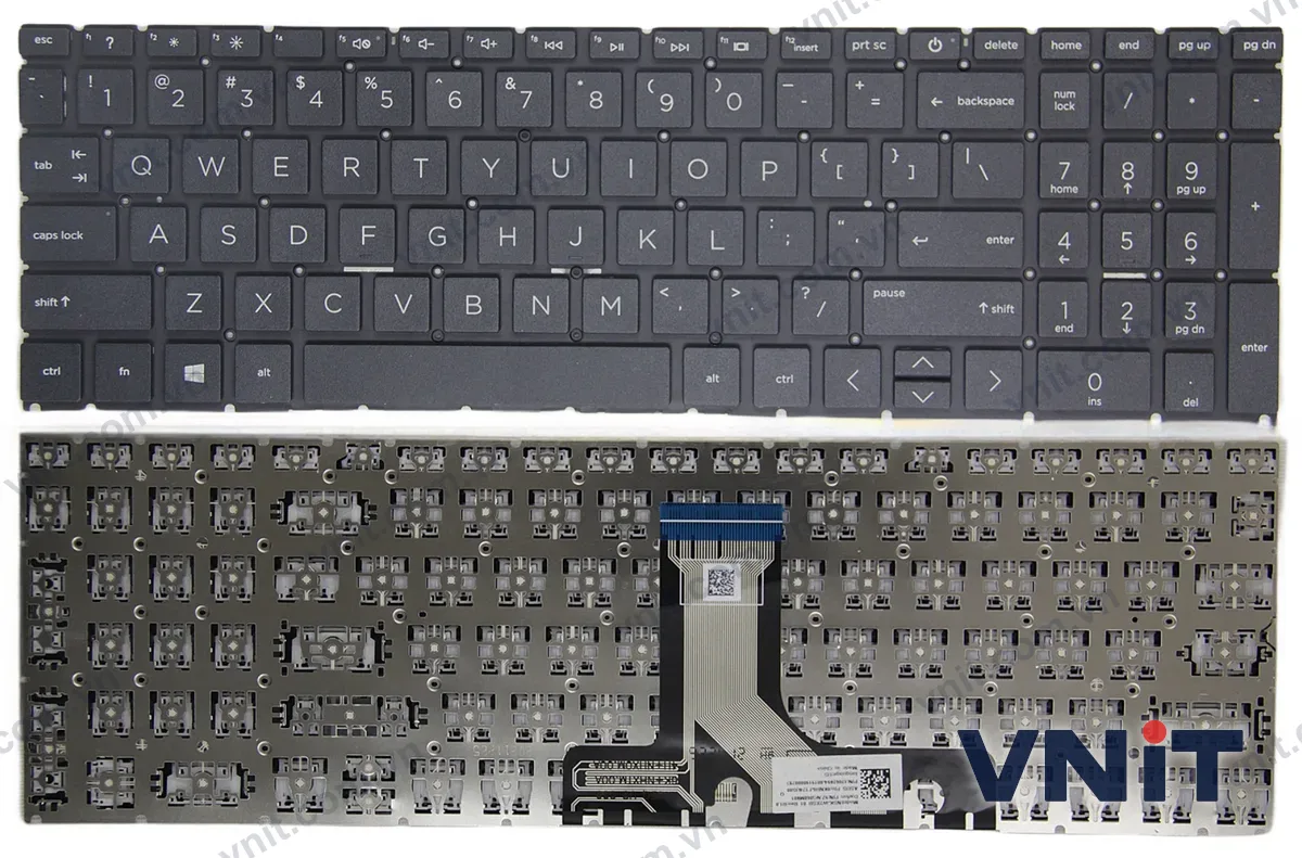 Bàn phím Laptop HP 15-EG 15-EH 15-ER 15M-EH 15-FD 15-FC TPN-Q245 TPN-Q246 F1 question (Màu đen)