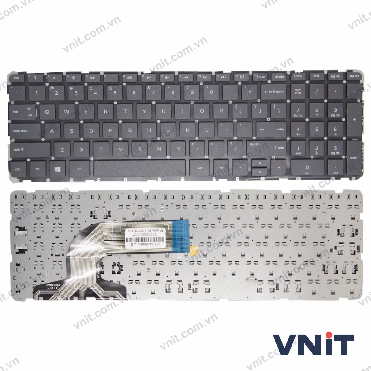 Bàn phím Laptop HP 250 G2, 255 G2, 250 G3, 255 G3, 256 G3, no frame OEM