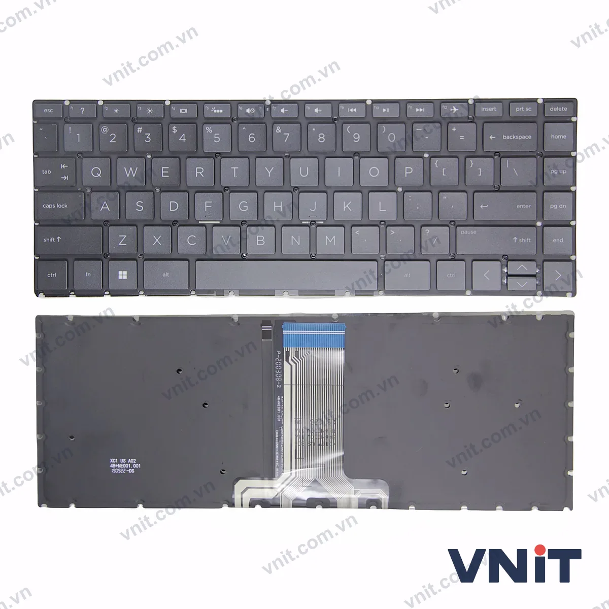 Bàn phím Laptop HP 340 G7 348 G7 240 G6 246 G6 245 G6 I136 (Có đèn nền) (Màu đen)