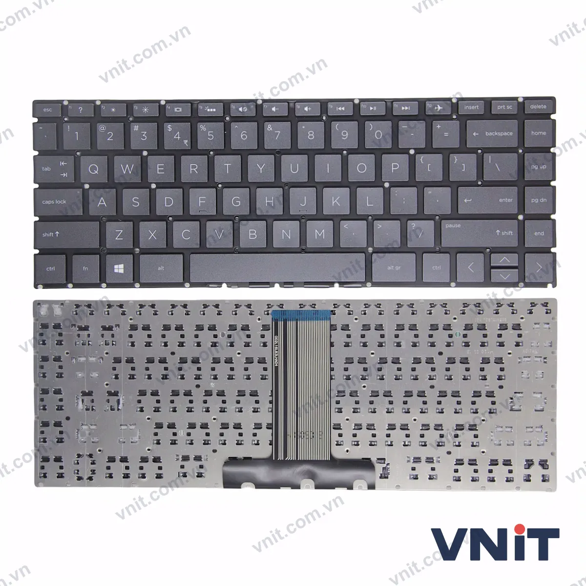 Bàn phím Laptop HP 340 G7 348 G7 240 G6 246 G6 245 G6 I136 (Màu đen)