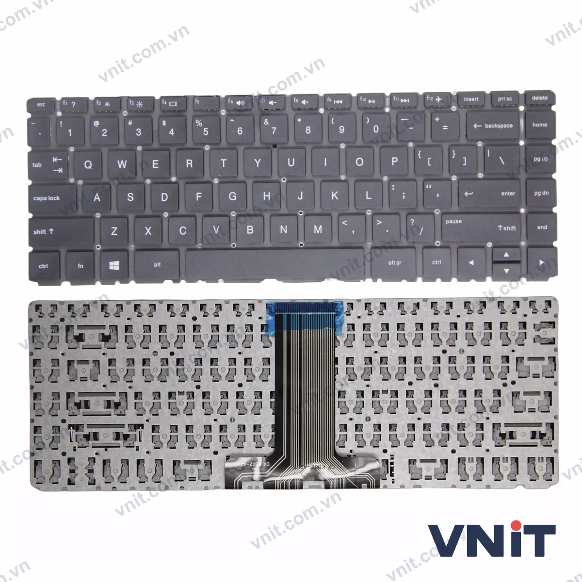 Bàn phím Laptop HP 340 G7 348 G7 240 G6 246 G6 245 G6 I136 OEM (Màu đen)