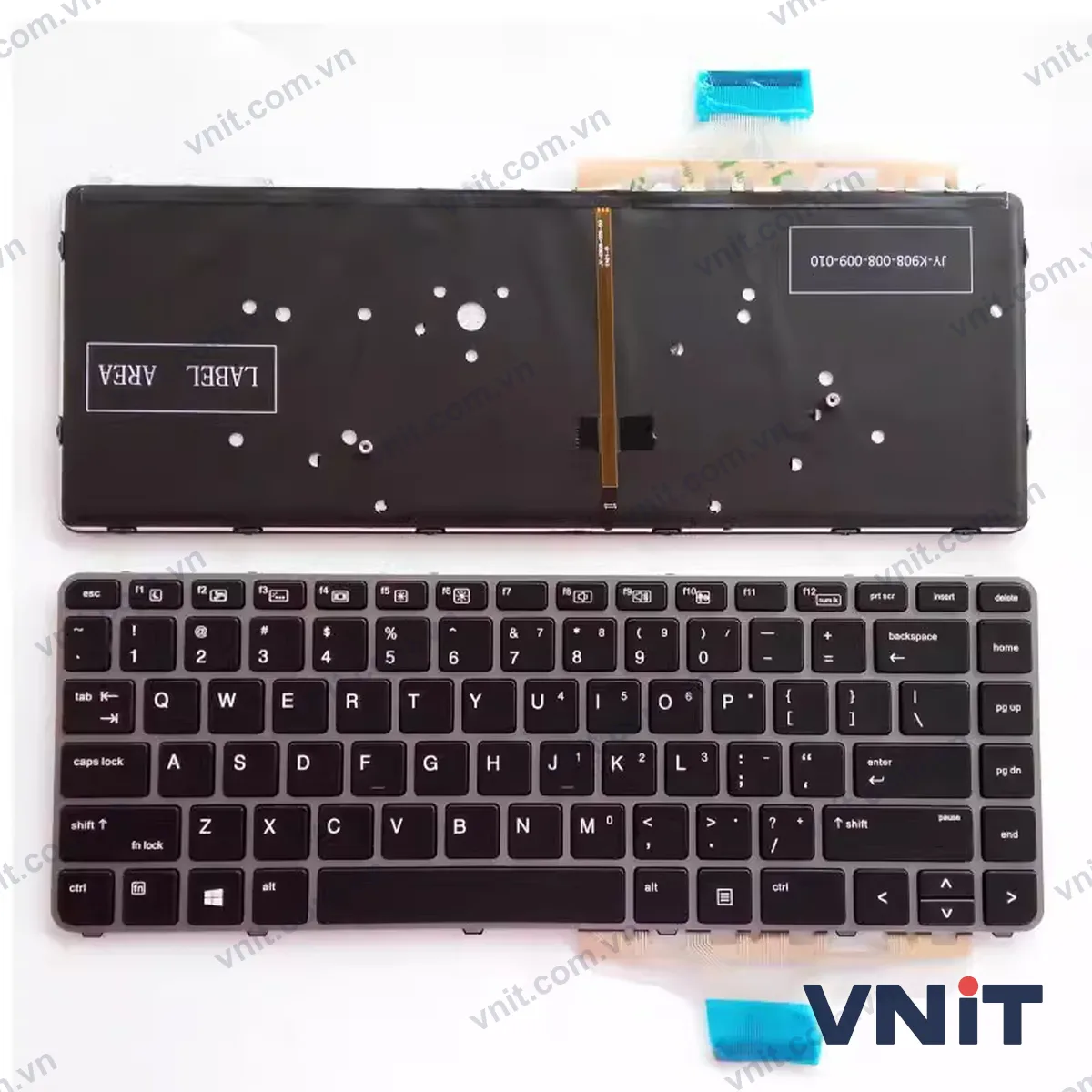 Bàn phím Laptop HP EliteBook 1040 G3 818252-001 844423-001 frame (Có đèn nền) (Màu bạc)