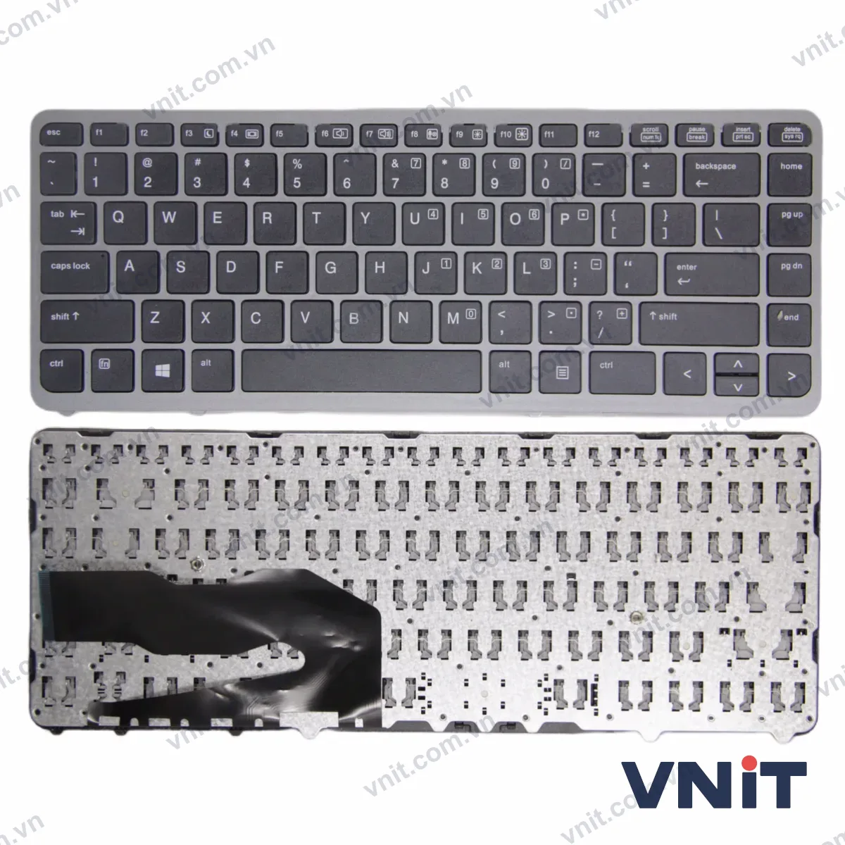 Bàn phím Laptop HP EliteBook 840 G1 G2 850 G1 G2 ZBook 14 G1 G2 frame OEM (Màu bạc)