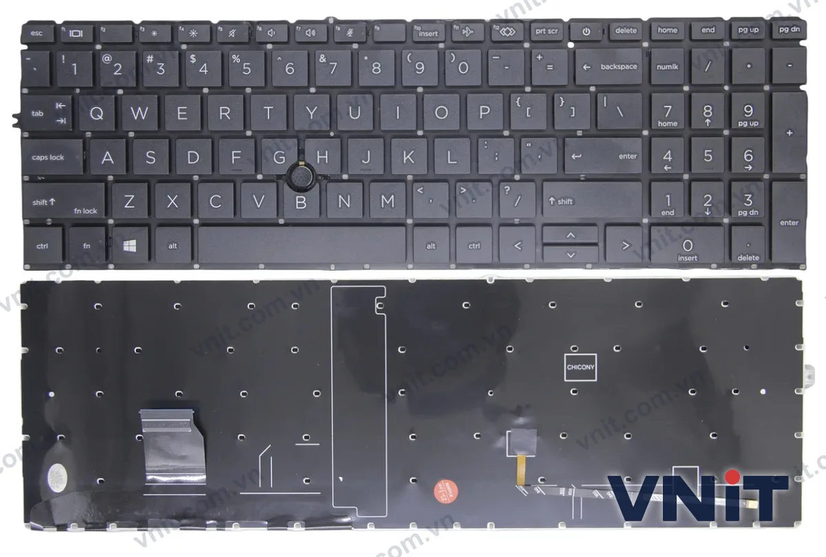Bàn phím Laptop HP EliteBook 850 G7 G8, 855 G7 G8, 750 G7 G8, 755 G7 G8, Zbook Firefly 15 G7 G8