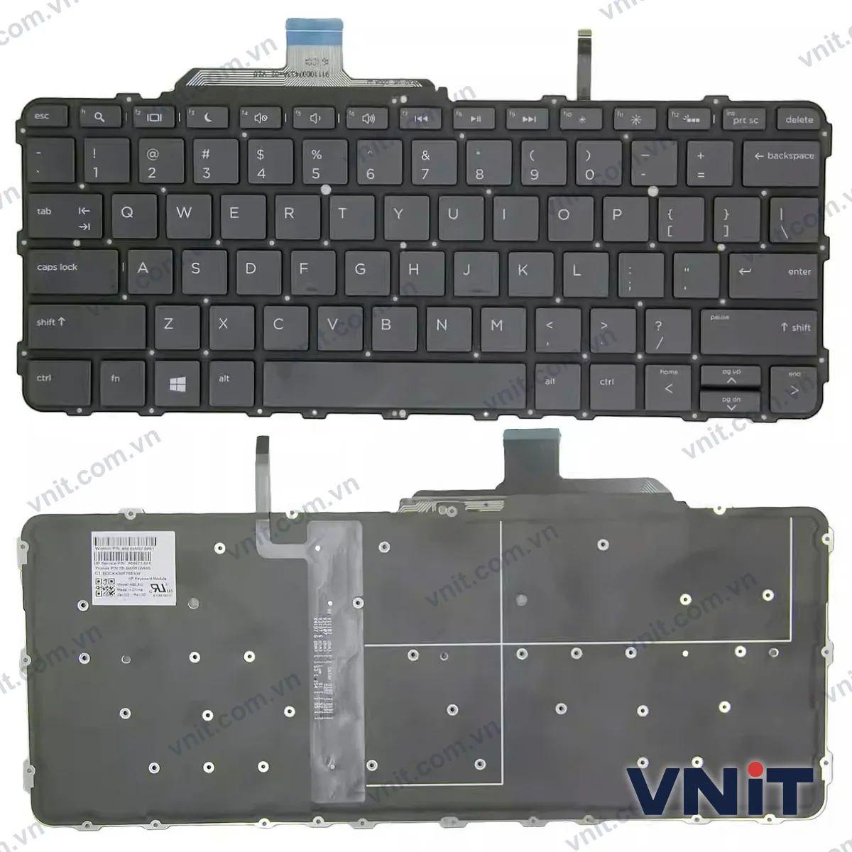 Bàn phím Laptop HP EliteBook Folio G1 (Có đèn nền)