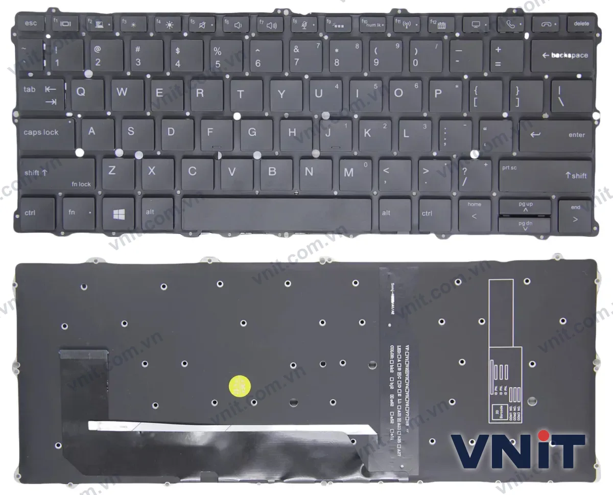 Bàn phím Laptop HP EliteBook x360 1030 G2 G3 G4 1020 G1 high copy (Có đèn nền)