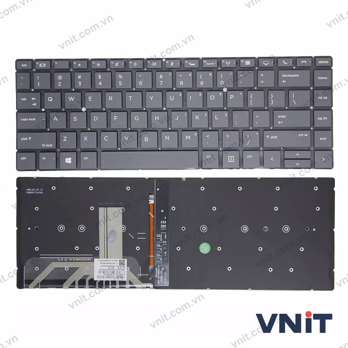 Bàn phím Laptop HP EliteBook x360 1040 G4, 1040 G5, 1040 G6, high copy (Có đèn nền)