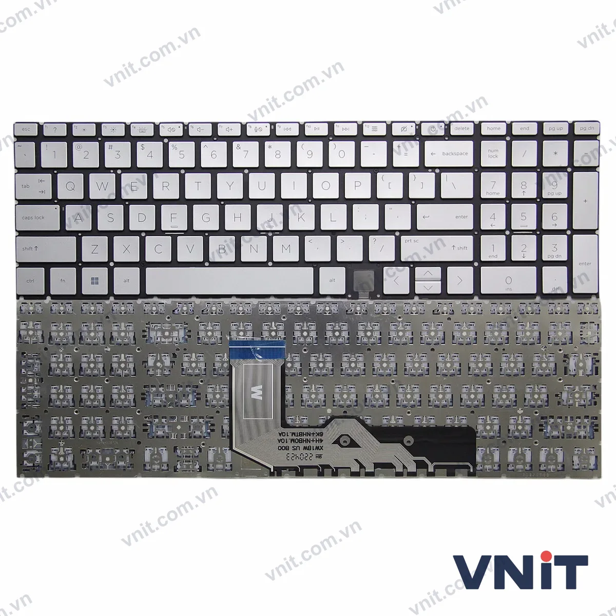 Bàn phím Laptop HP ENVY 17-CG 17M-CG 17T-CG 17M-CH 17-CH 17T-CH (Màu bạc)