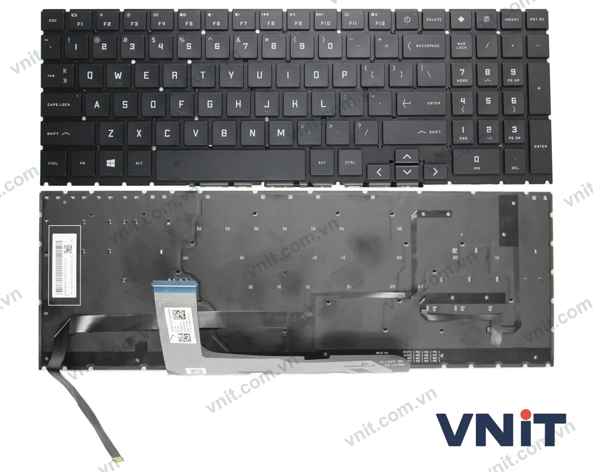 Bàn phím Laptop HP omen 16-WF, 16-U, 16-WD, 16-AM, 16-XF, 16-AP, TPN-C167, Q236 Q265 Q280 C168 C167 Q304 RGB (Có đèn nền)