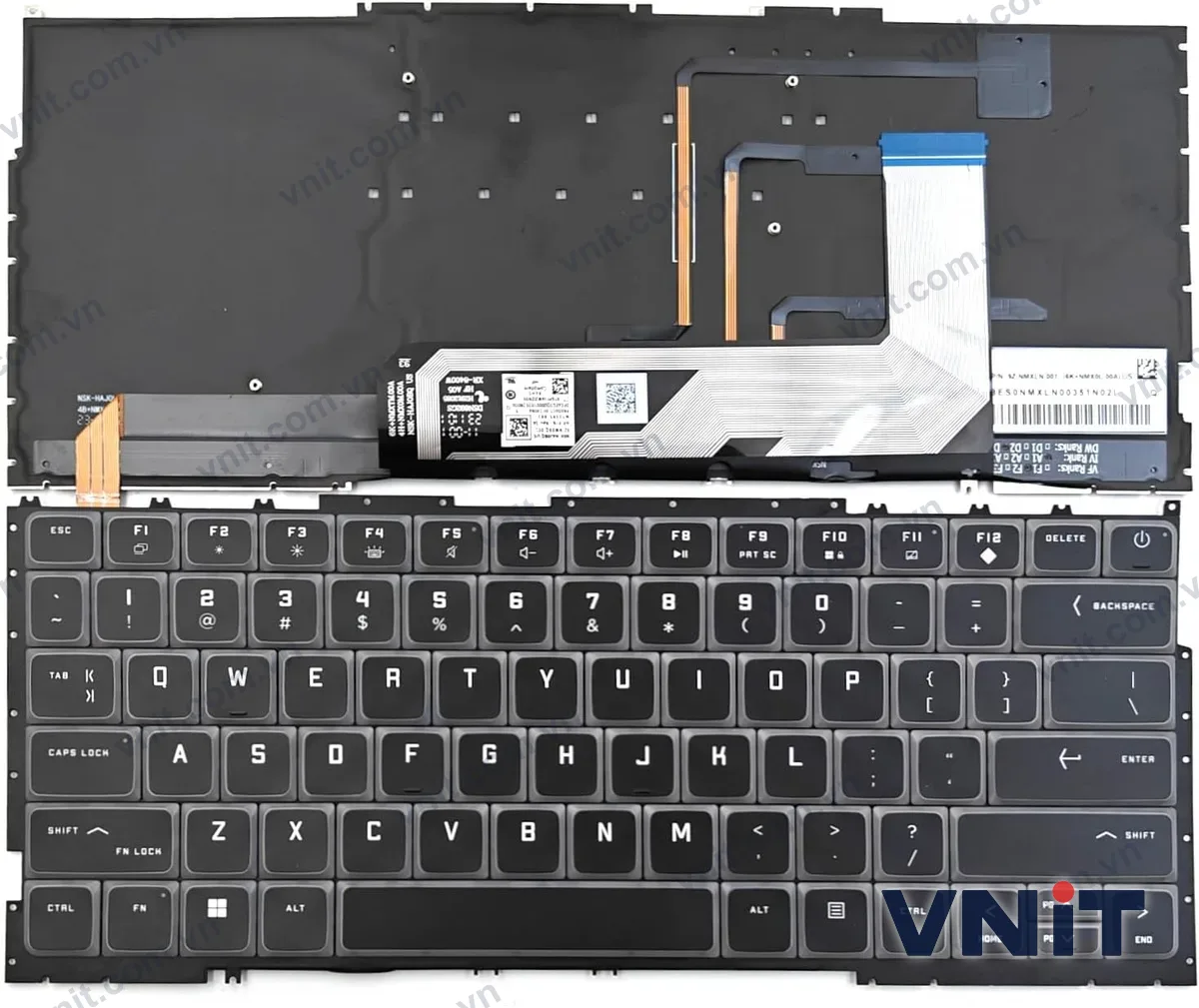 Bàn phím Laptop HP omen Transcend 14-FB, RGB (Có đèn nền)