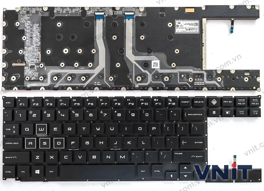 Bàn phím Laptop HP omen X2S 15-DG, 15t-DG, TPN-Q215 (Có đèn nền)
