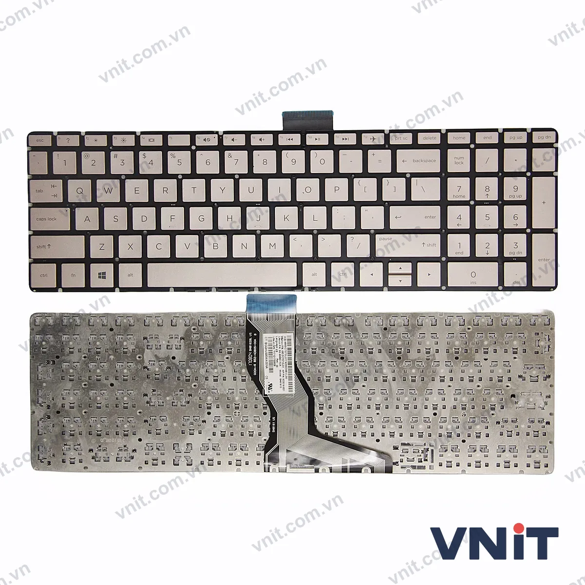 Bàn phím Laptop HP Pavilion 15-BS 15-BR 15-BW 15T-BR 15Q-BU 15T-BS 15Z-BW (Màu vàng)