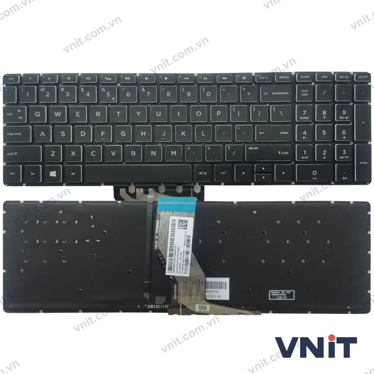 Bàn phím Laptop HP Pavilion Power 15-CB (Có đèn nền)