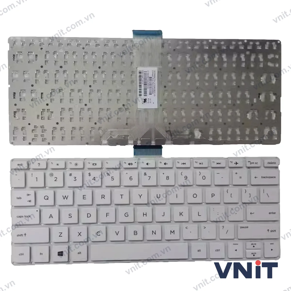 Bàn phím Laptop HP Pavilion X360 11-K 11-K000 11-K100 11-K024TU 11-K052TU (Màu trắng)