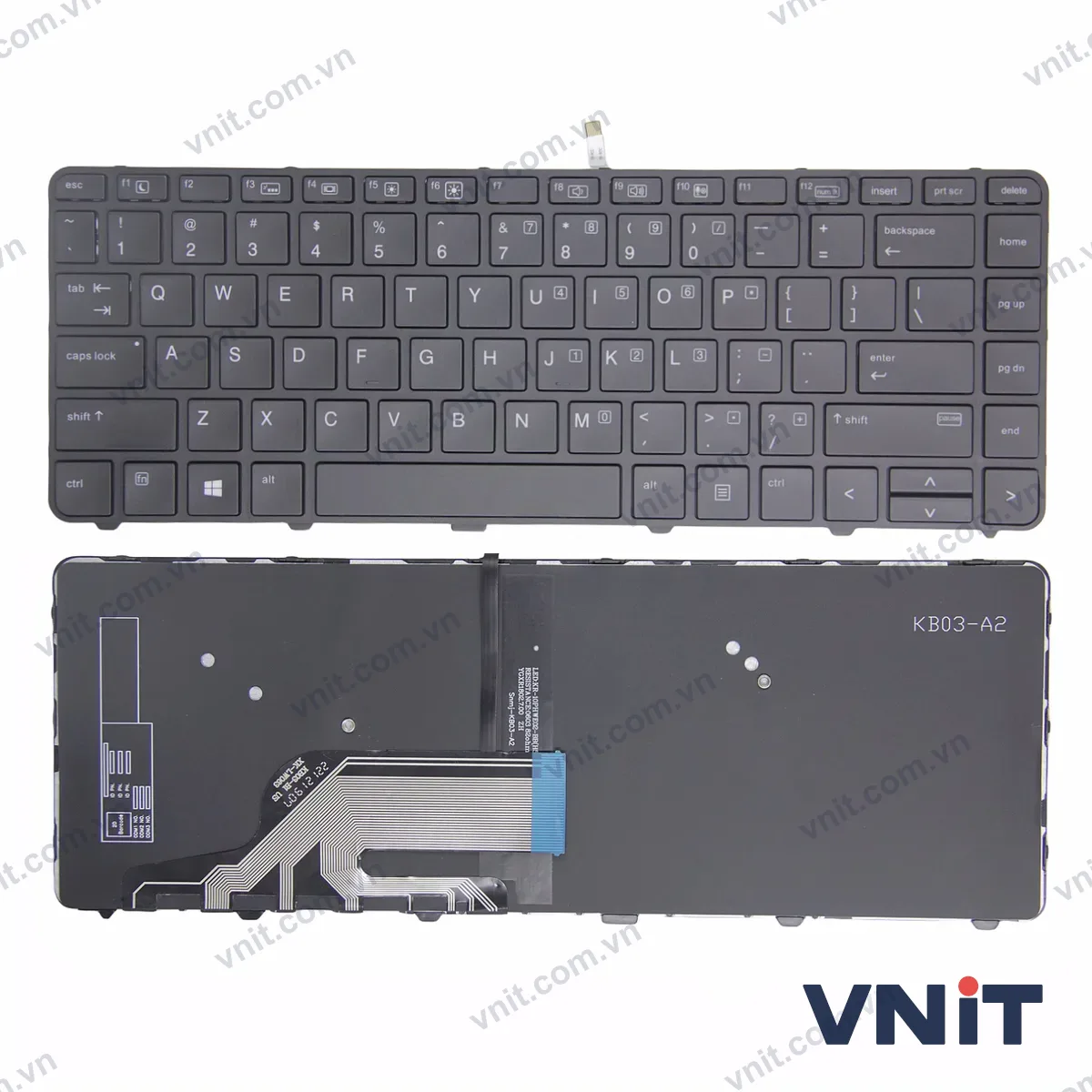 Bàn phím Laptop HP Probook 430 G3 G4, 440 G3 G4, 445 G3, 640 G2 G3, 645 G2 G3, OEM (Có đèn nền)