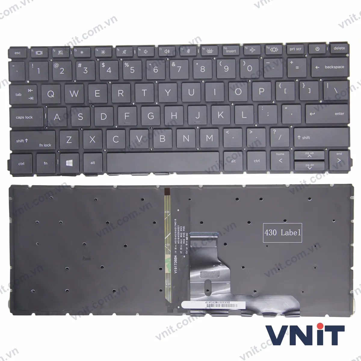 Bàn phím Laptop HP ProBook 430 G8 G9, x360 435 G7 G8 (Có đèn nền)