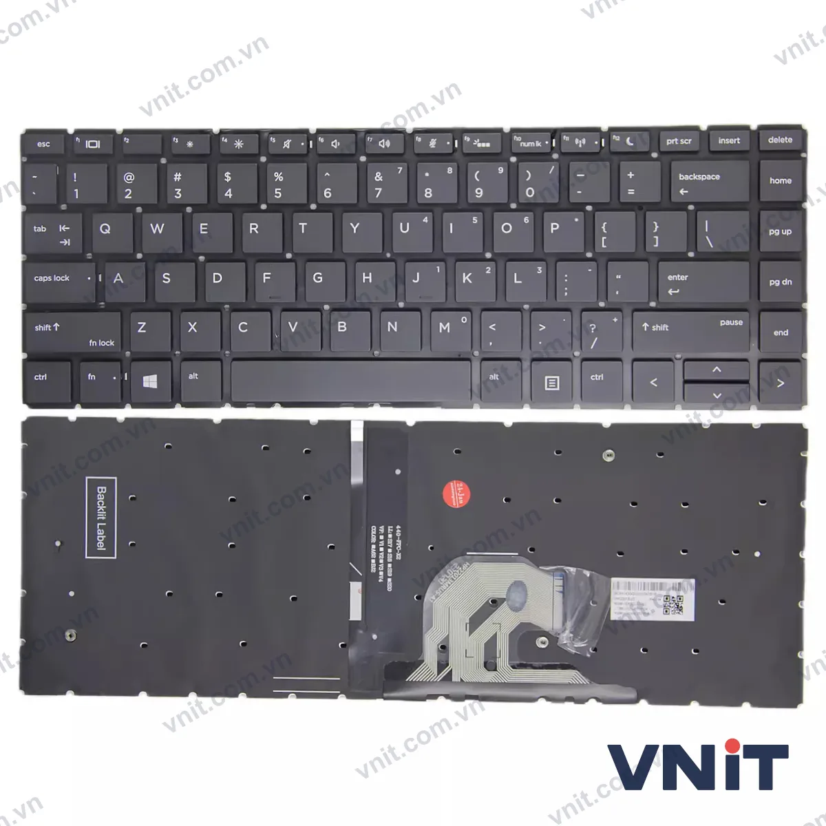 Bàn phím Laptop HP ProBook 440 G6 G7, 445 G6 G7, 445R G6, HSN-Q15C, HSN-Q24C, high copy (Có đèn nền)
