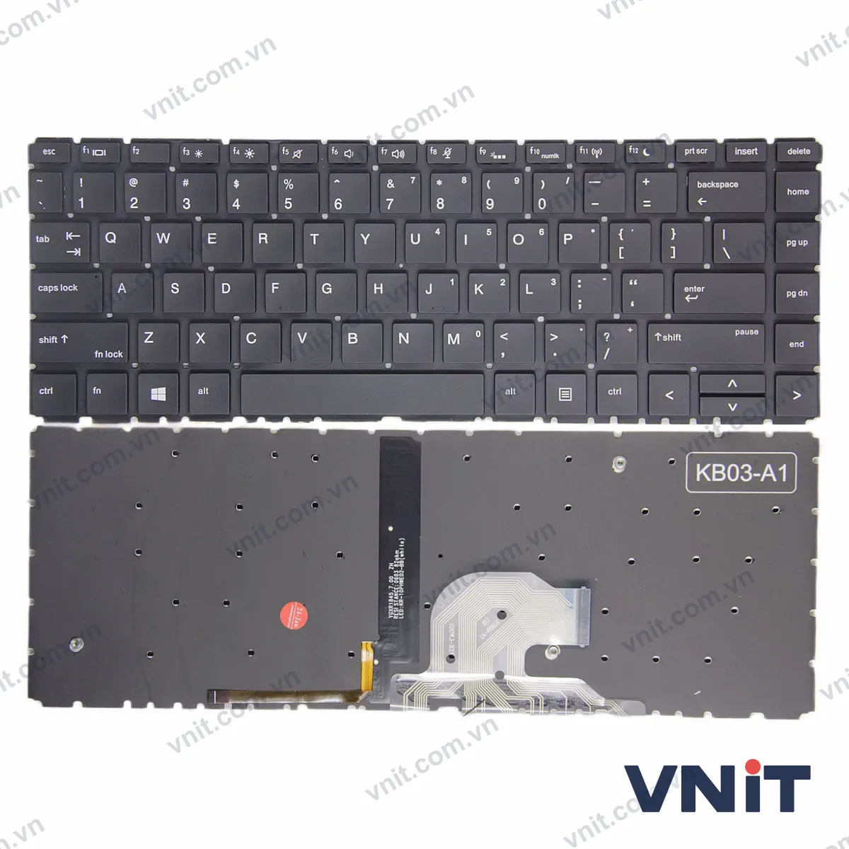Bàn phím Laptop HP ProBook 440 G6 G7, 445 G6 G7, 445R G6, HSN-Q15C, HSN-Q24C, OEM (Có đèn nền)