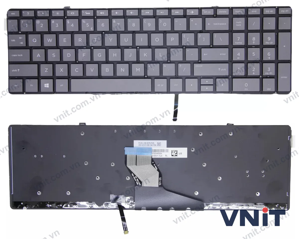 Bàn phím Laptop HP Spectre x360 15-CH, 15T-CH, TPN-Q200 (Có đèn nền)