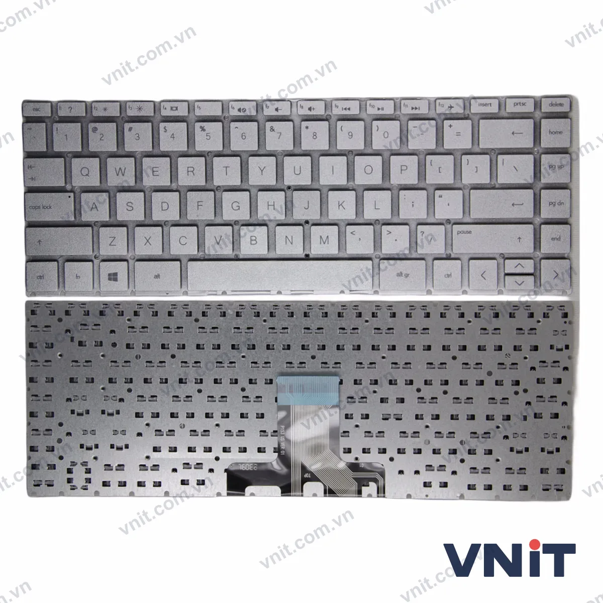 Bàn phím Laptop HP TPN-W131 TPN-W139 TPN-I131 TPN-I132 TPN-I136 OEM (Màu bạc)