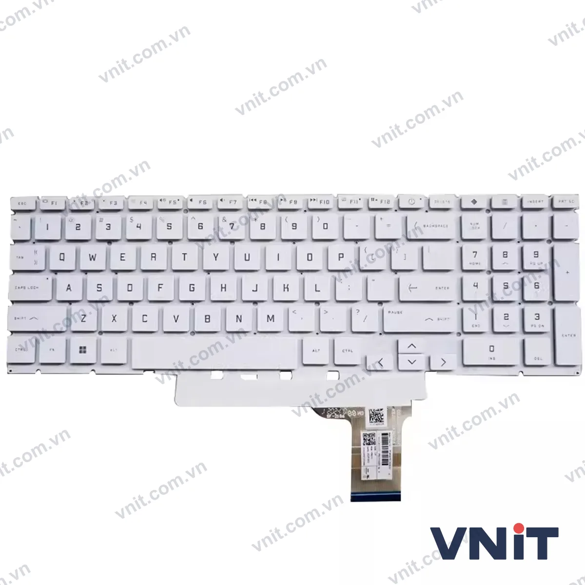 Bàn phím Laptop HP Victus 16-D 16-E 16T-D 16-R 15-FA 15T-FA 15-FB 15Z-FB (Có đèn nền) (Màu trắng)
