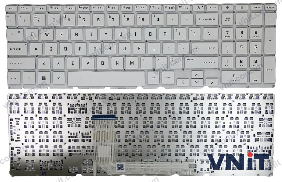 Bàn phím Laptop HP Victus 16-D 16-E 16T-D 16-R 15-FA 15T-FA 15-FB 15Z-FB (Màu trắng)